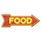 Signmission Food Arrow Decal Funny Home Decor 24in Wide D-A-8-999862 - alternate 1
